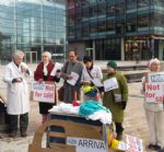 MediaCityUK NHS Protest April 2013